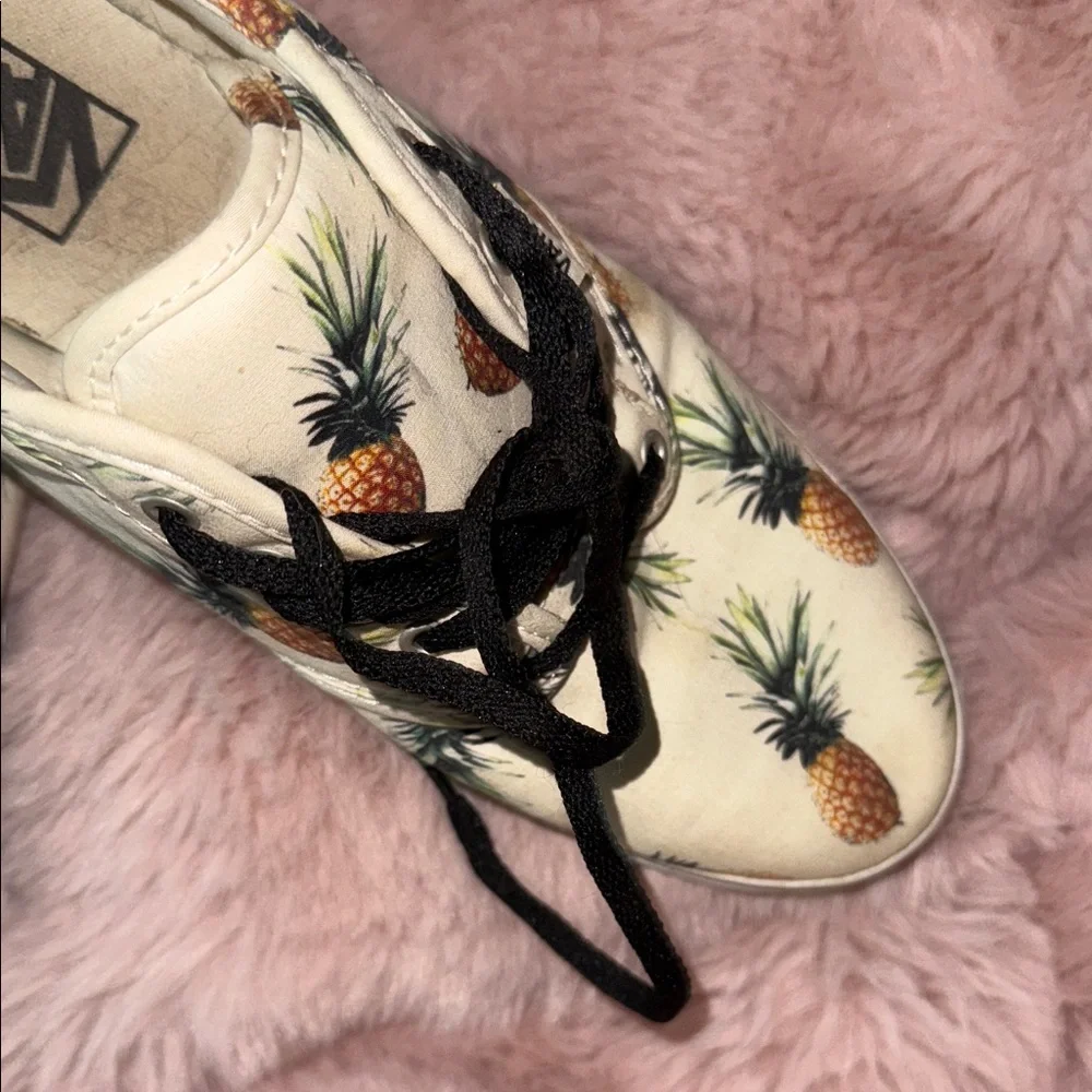 Vans Pineapple Print Canvas Sneakers